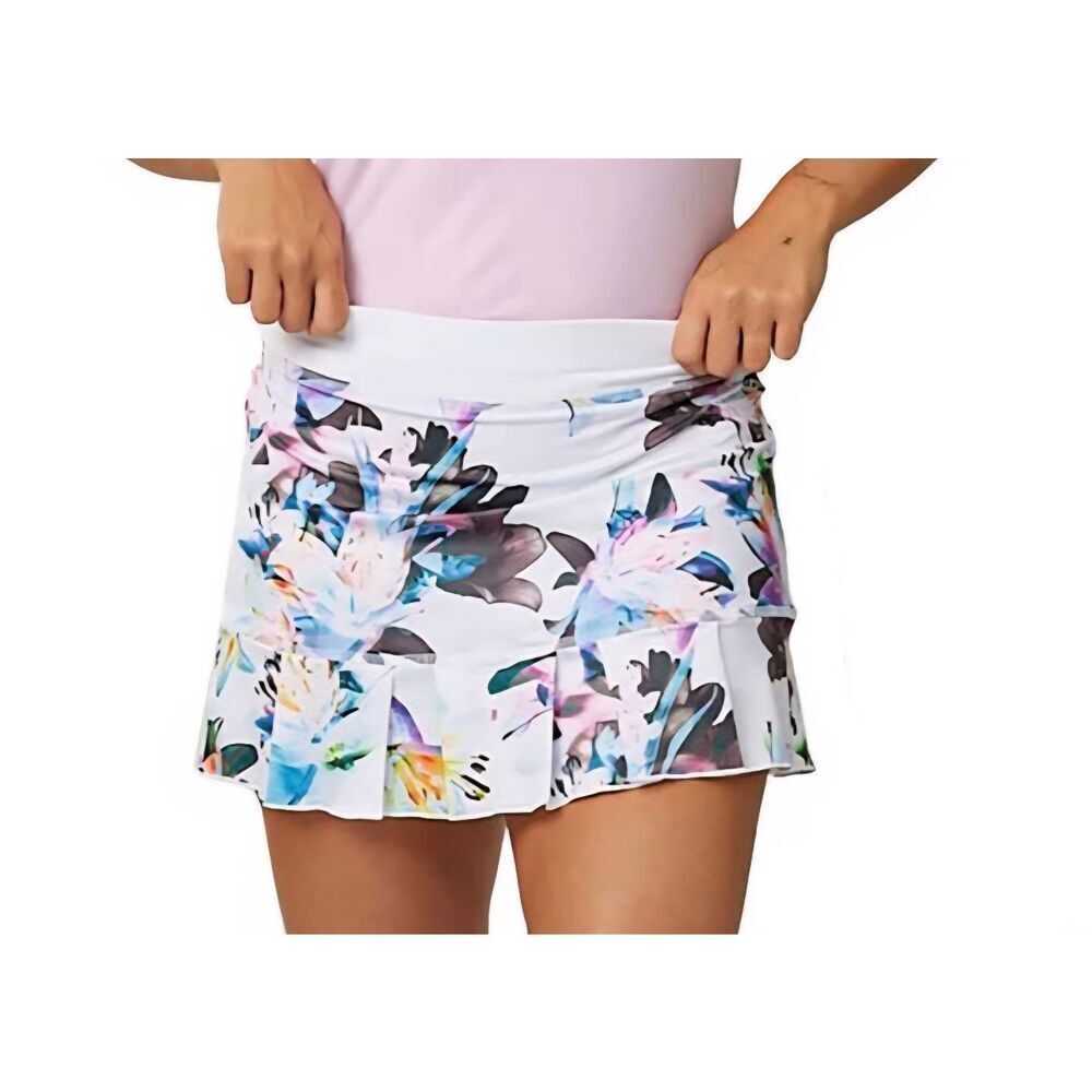 Sofibella Womens Athletic Tennis Pickleball Floral Lilium Plus Size Skort 2X